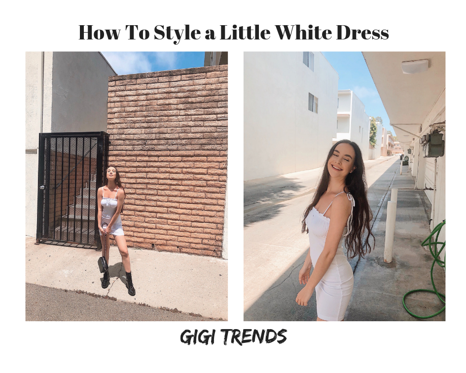 How To Style a Little White Dress